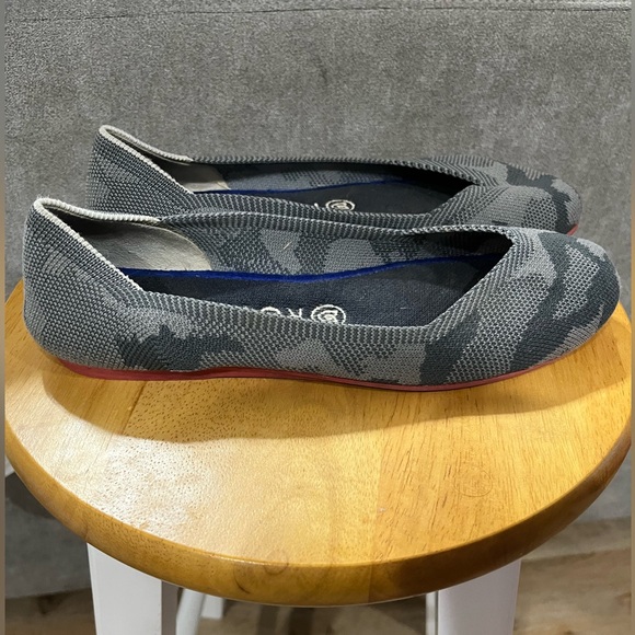 Rothy’s The Flat Round Camo Flats Size 8 - Picture 6 of 8